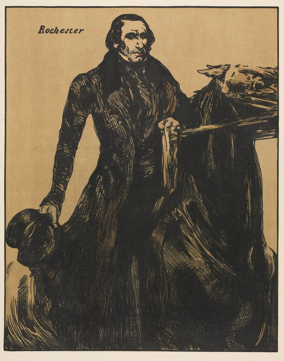 Characters of Romance: Rochester by William Nicholson, print, 1900
