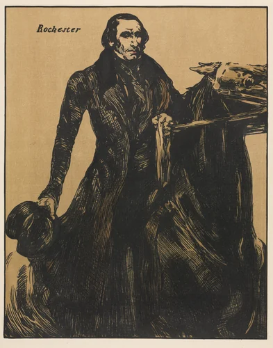 Characters of Romance: Rochester by William Nicholson, print, 1900