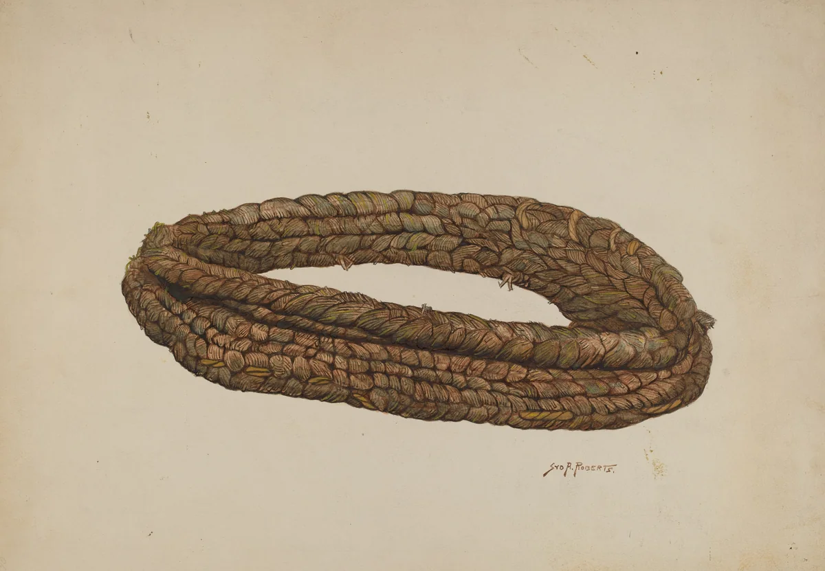 Horse Collar by Sydney Roberts, index of american design, 1941