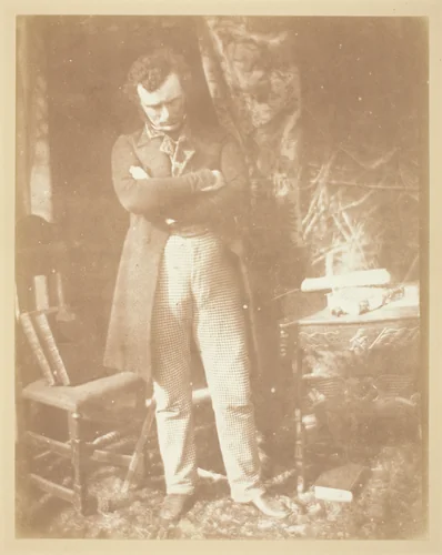 Mr. Robertson, Sub-Editor of "The Witness" by David Octavius Hill and Robert Adamson, photograph, 1840-1849