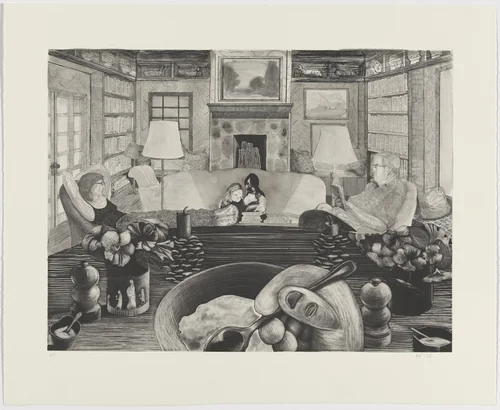 Watermark [state proof 6] by Nicole Eisenman, print, 2012