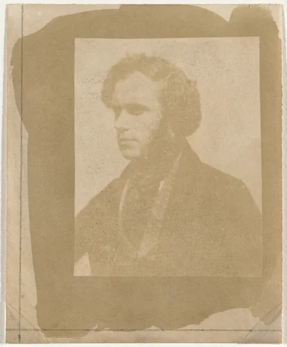 Nicolaas Henneman in Profile by William Henry Fox Talbot, photograph, 1843