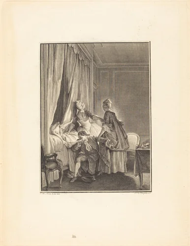 L'inoculation de l'amour by Noël Le Mire, Jean-Michel Moreau the Younger, print, 1775-1776
