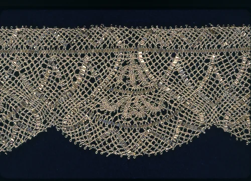 Border by Possibly France, textile, 1650-1700