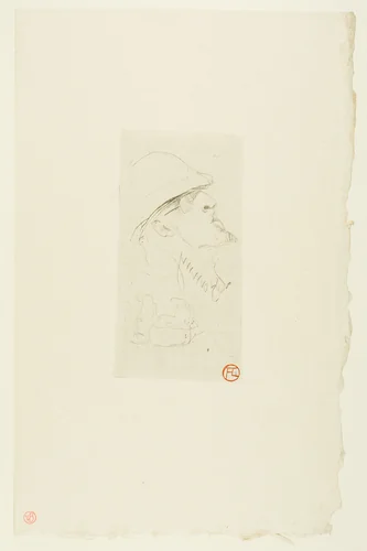 The Explorer by Henri de Toulouse-Lautrec, print, 1898