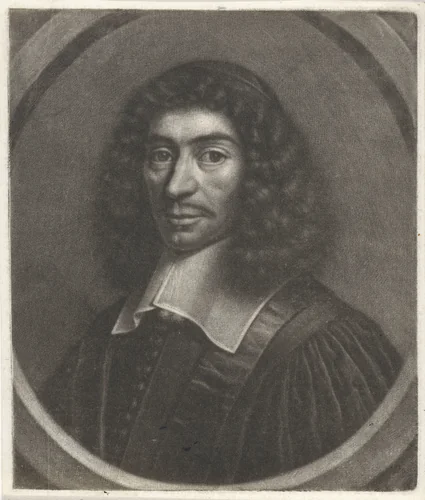 Portret van de theoloog en dichter Alexander Morus by Wallerant Vaillant, print, 1658-1677