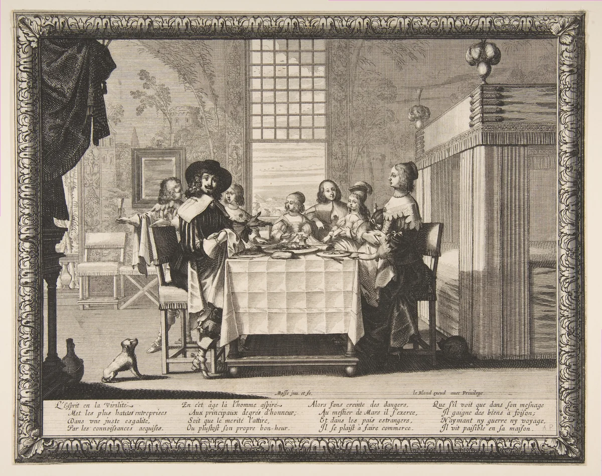 Virility by Abraham Bosse, print, 1636