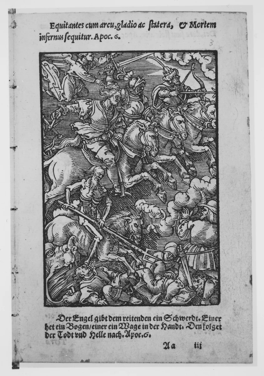 Apocalypsis S. Ioannis/ Die Offenbarung S. Johannis by Hermann Gülfferich, book, 1553