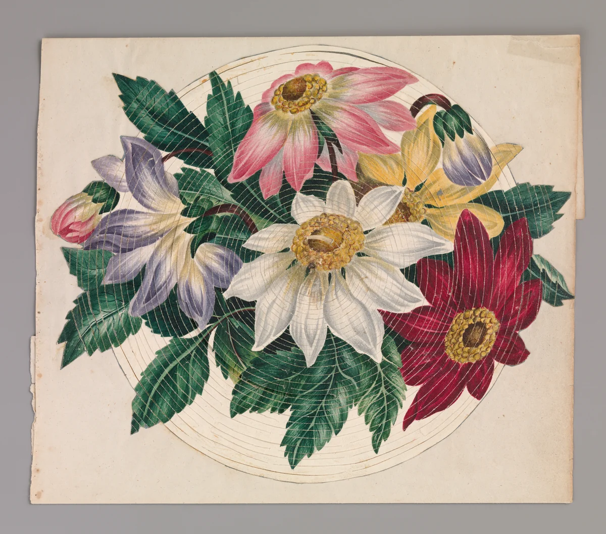 Cobweb Valentine by anonymous, other, 1810-1830