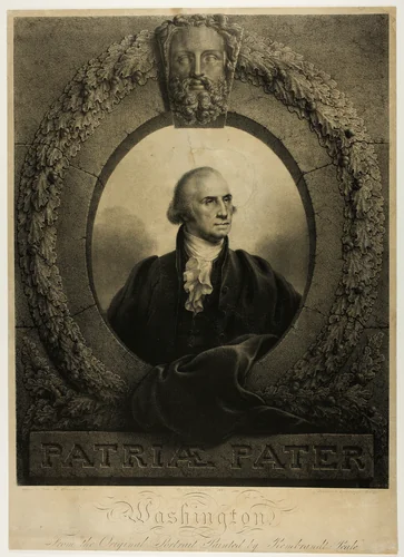 Washington by Rembrandt Peale, print, 1827