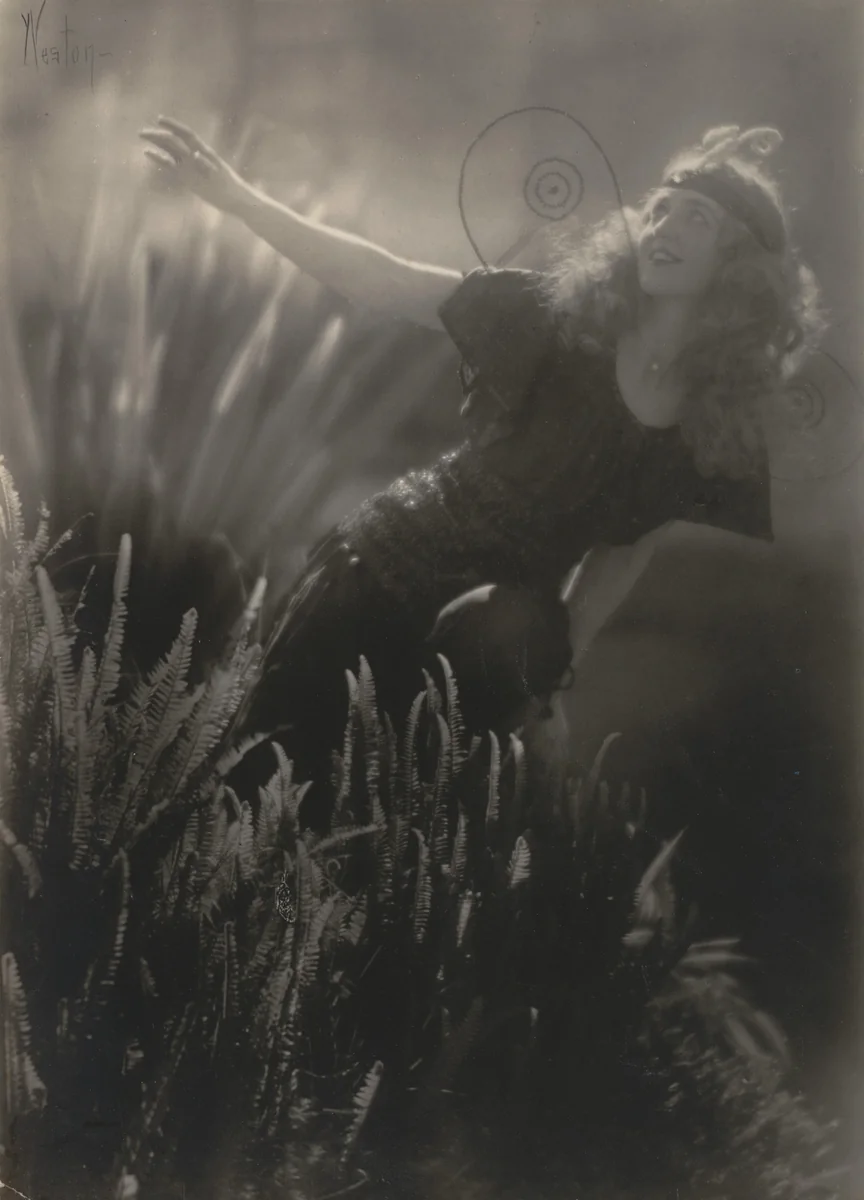 Violet Romer by Edward Weston, photograph, 1917