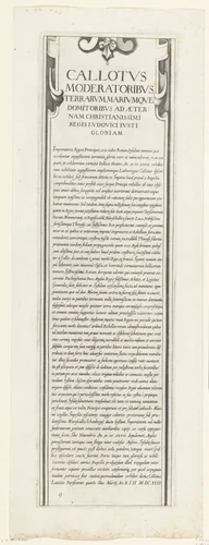 Beleg van Saint Martin op het Île de Ré, juli-november 1627 (tekst, deel rechtsboven) by anonymous, print, 1629-1631