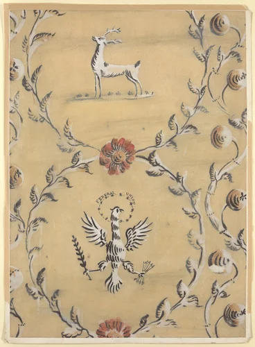 Wall Design by American 20th Century, index of american design, 1935-1942