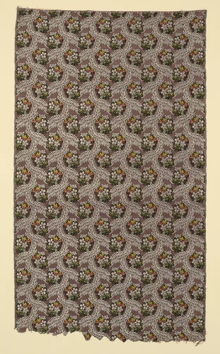 Panel by England or France, textile, 1752-1775