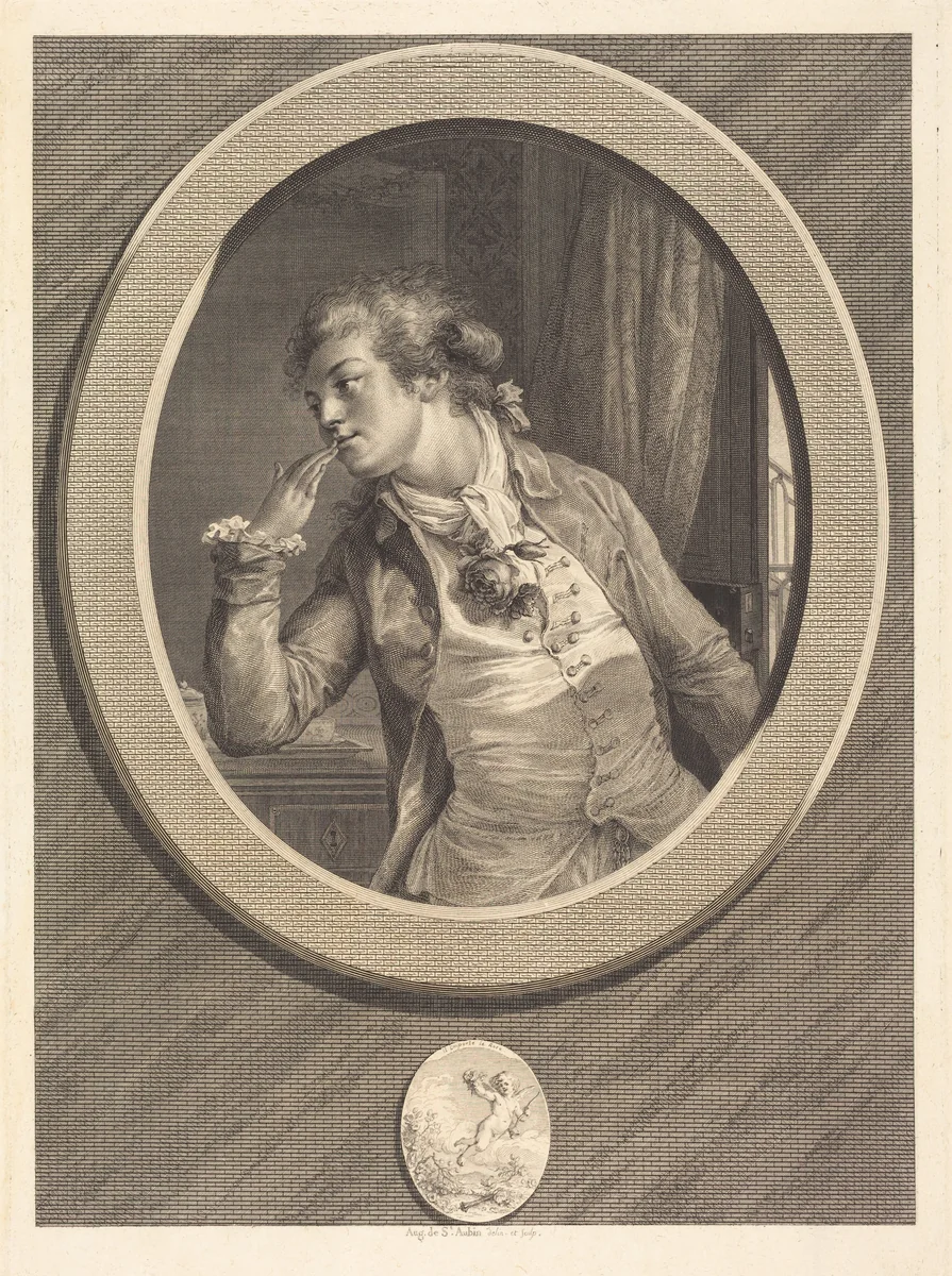 Comptez sur mes sermens (You May Count on Me!) by Augustin de Saint-Aubin, print, 1789