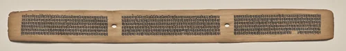 Text, Folio 135 (recto), from a Manuscript of the Perfection of Wisdom in Eight Thousand Lines (Ashtasahasrika Prajnaparamita-sutra) by Unknown, painting, 1119