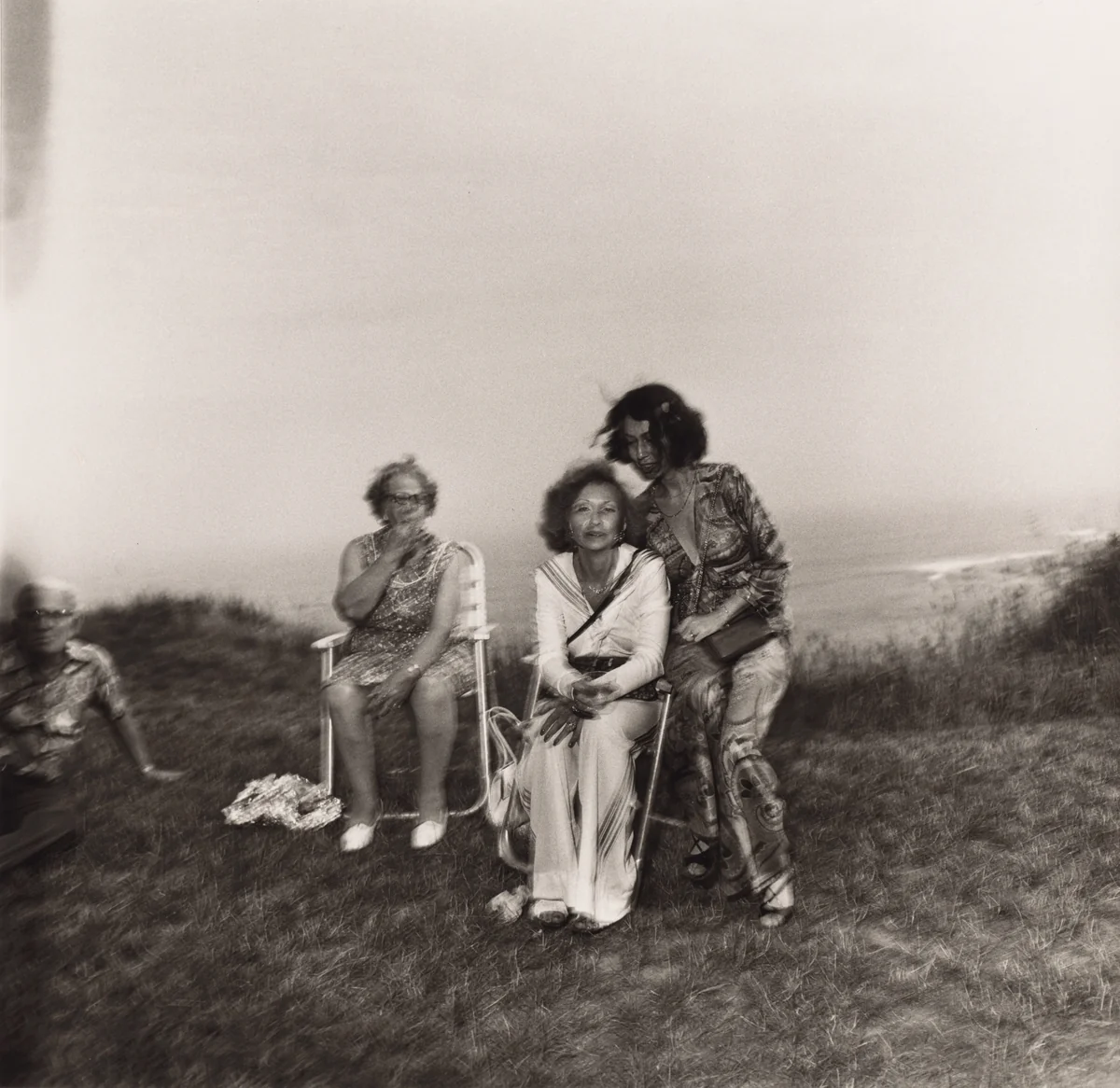 Montauk, New York by Larry Fink, photograph, 1977