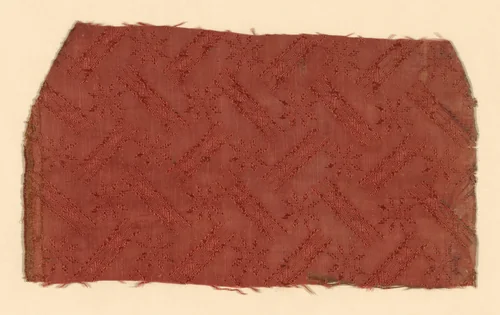 Fragment by Italy, textile, 1625-1675