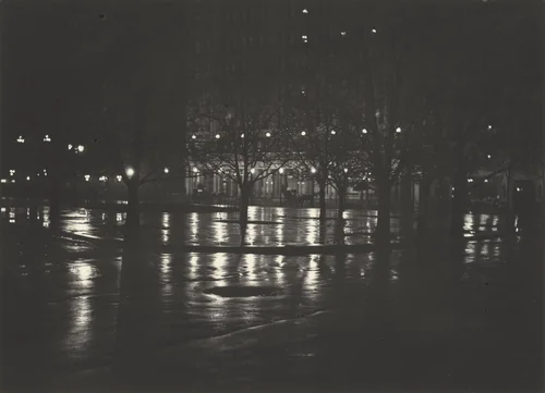 Night, New York by Alfred Stieglitz, photograph, 1897