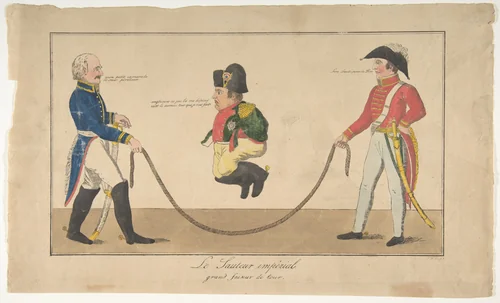 Imperial Jump-rope (Le Sauteur impérial, grand faiseur de tour) by Friedrich August Mottu, print, 1815