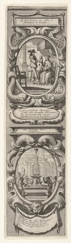 Allegories in Honor of the Birth of the Dauphin by Abraham Bosse, print, 1633-1643