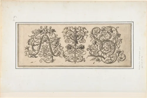 Plate 2, from "Orthographia" by Johann Daniel Preissler, print, 1680-1737