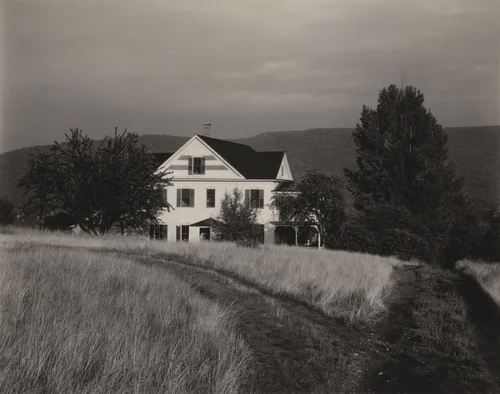 House and Trees, Lake George by Alfred Stieglitz, photograph, 1932