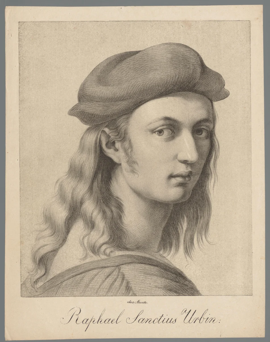 Portret van Bindo Altoviti by Johann Baptist Stuntz, print, 1800-1836