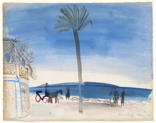 The Palm by Raoul Dufy, drawing, 1923