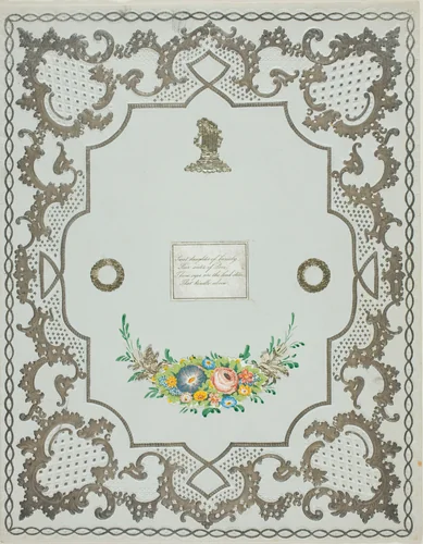 Sweet Daughter of Beauty (valentine) by Unknown Artist, other, 1845-1855