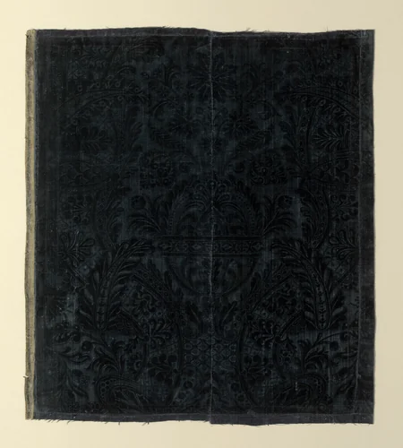 Fragment by Netherlands, Utrecht, textile, 1775-1800
