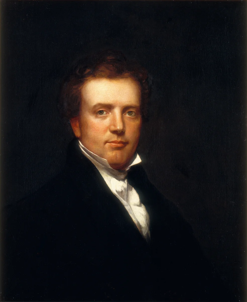 Self-Portrait by Chester Harding, painting, 1825