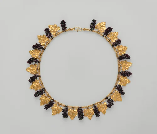 Archaeological revival necklace by Castellani, metalwork, 1875-1885