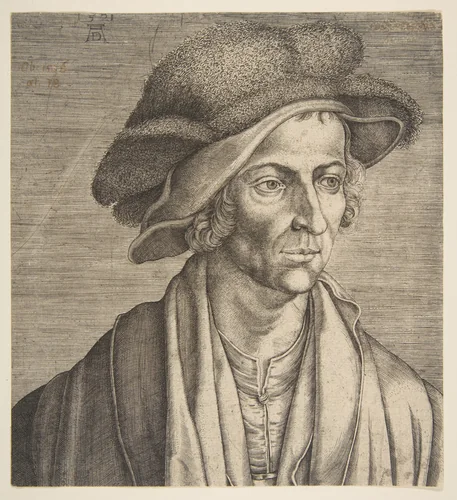 Joachim Patinir by Aegidius Sadeler II, print, 1585-1629