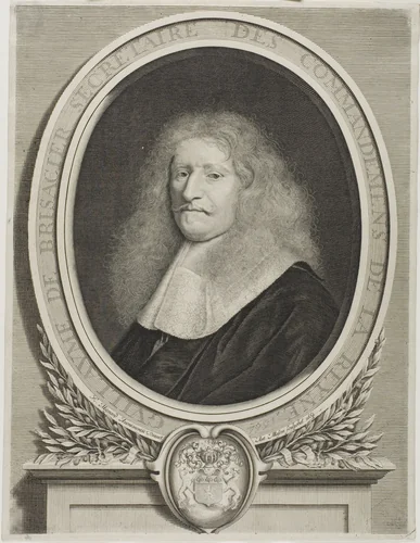 Guillaume de Brisacier by Antoine Masson, print, 1664