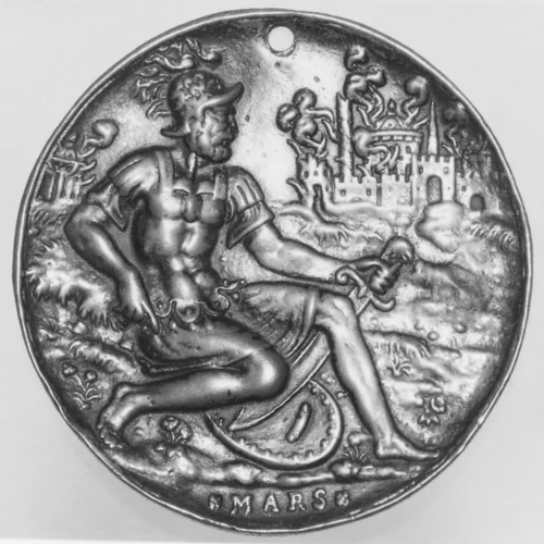 Mars by François Briot, metalwork, 1605-1615