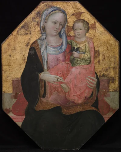 Virgin and Child by Rossello di Jacopo Franchi, painting, 1437-1439