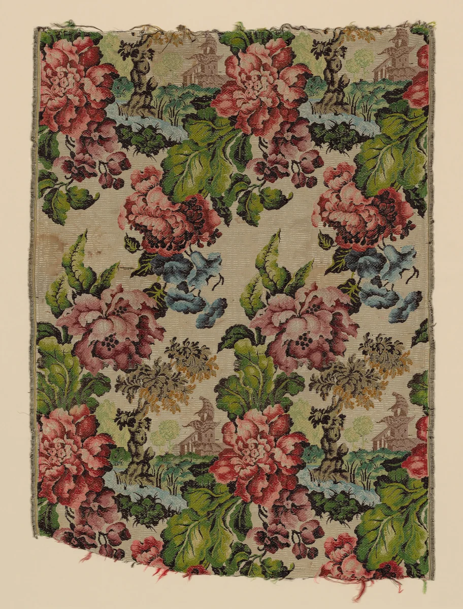 Panel by Jean Revel, textile, 1725-1745