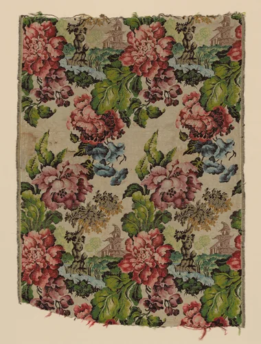 Panel by Jean Revel, textile, 1725-1745