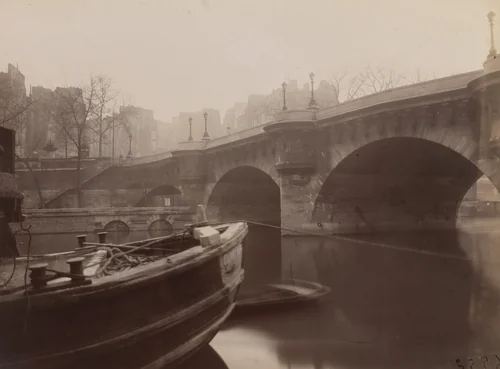 Pont Neuf by Eugène Atget, photograph, 1925