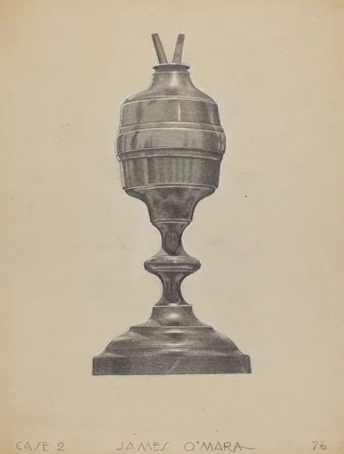 Lamp by James O'Mara, index of american design, 1939