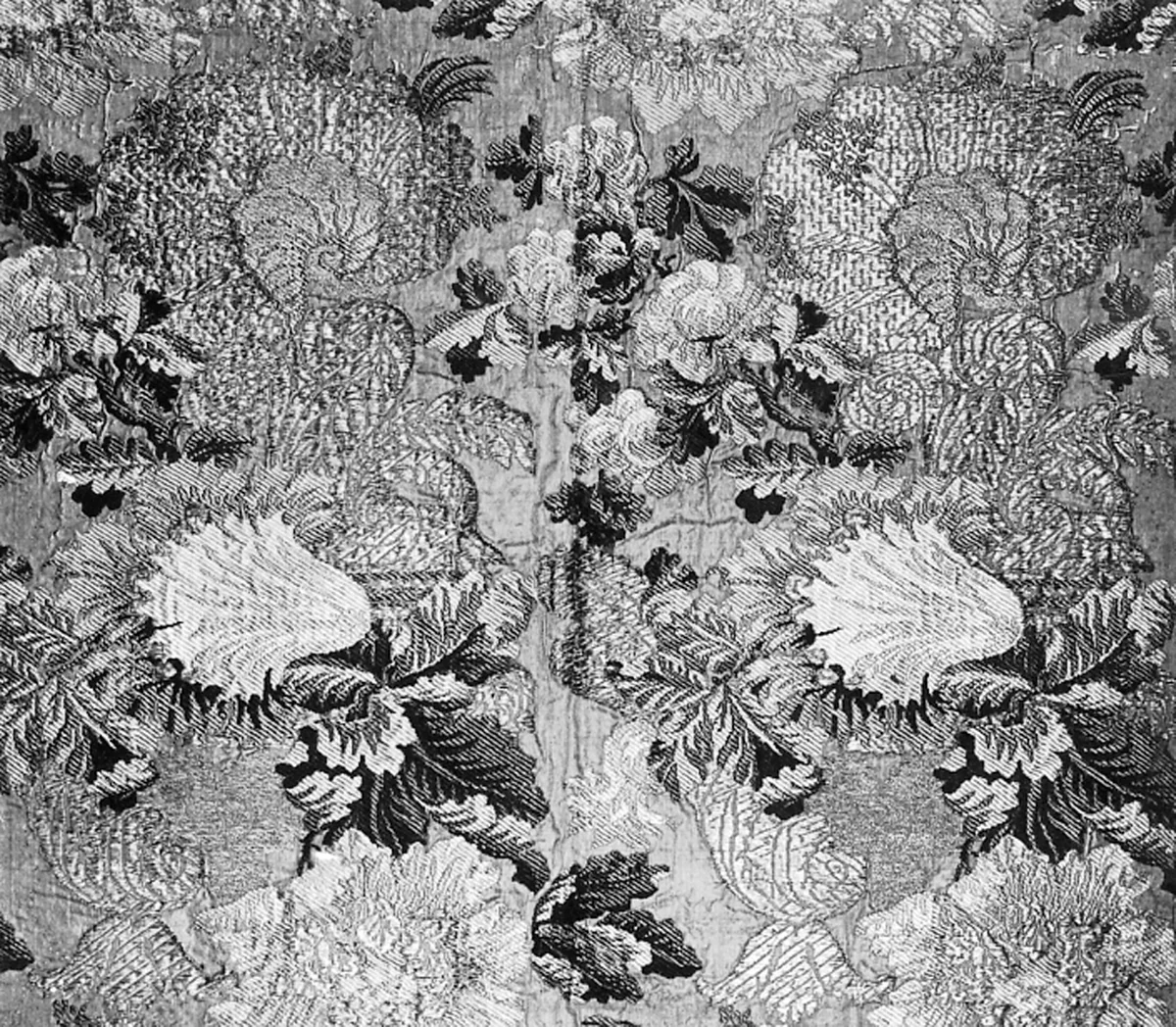 Fragment by France, textile, 1725-1775