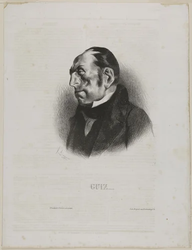 Guiz.... by Honoré-Victorin Daumier, print, 1833