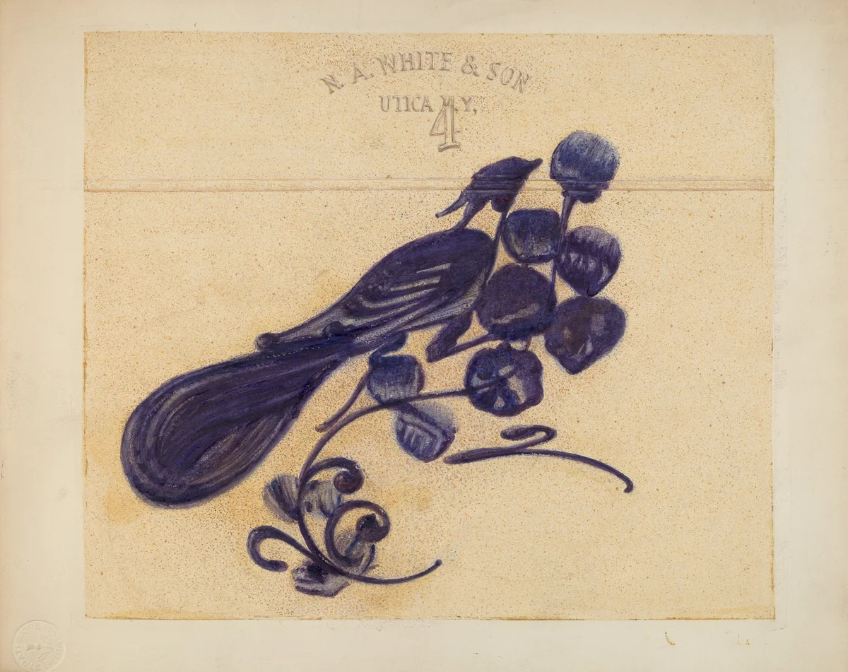 Crock by Isadore Goldberg, index of american design, 1940