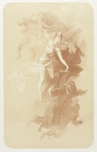 The Dance by Jules Chéret, print, 1893