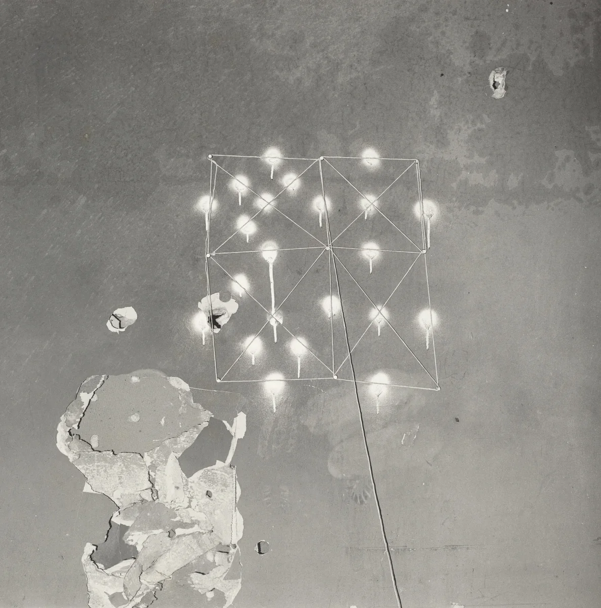 Vandalism by John Divola, photograph, 1974