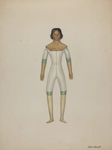Doll - "Drucilla" by Rex F. Bush, index of american design, 1937