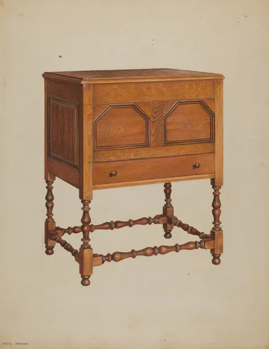 Chest on Frame by Louis Annino
Francis Borelli, index of american design, 1937