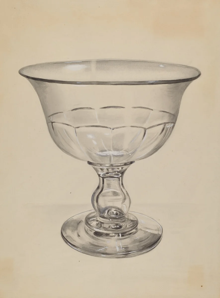 Compote by John Tarantino, index of american design, 1940