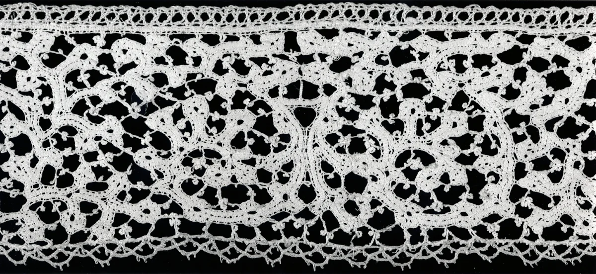 Border by Italy, textile, 1701-1800